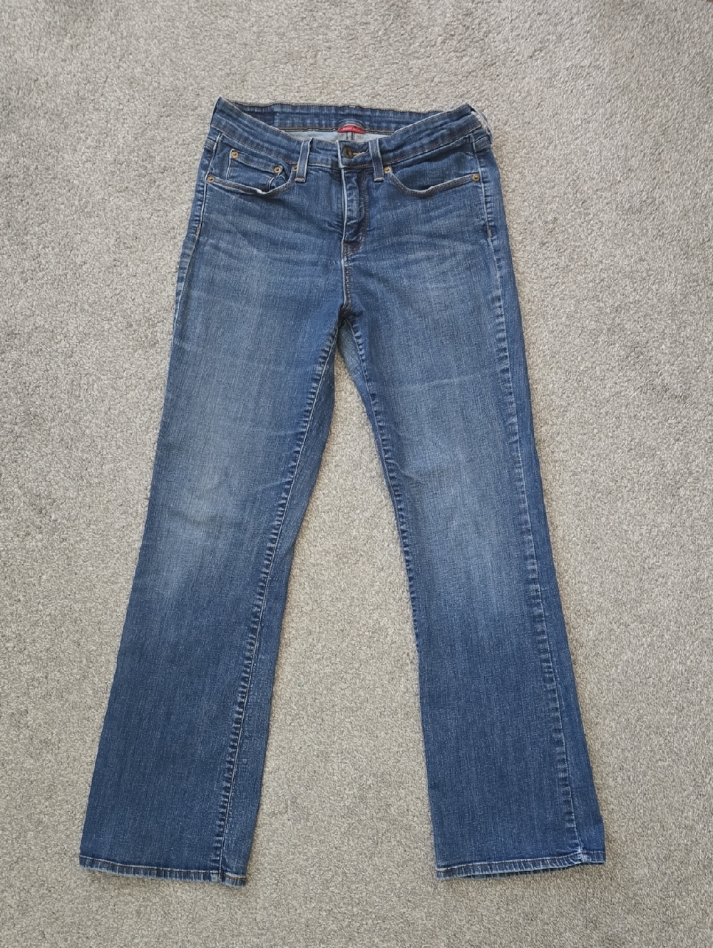 Denizen from Levi's Women's Mid Blue Flare Jeans Sz 10 reat Condition